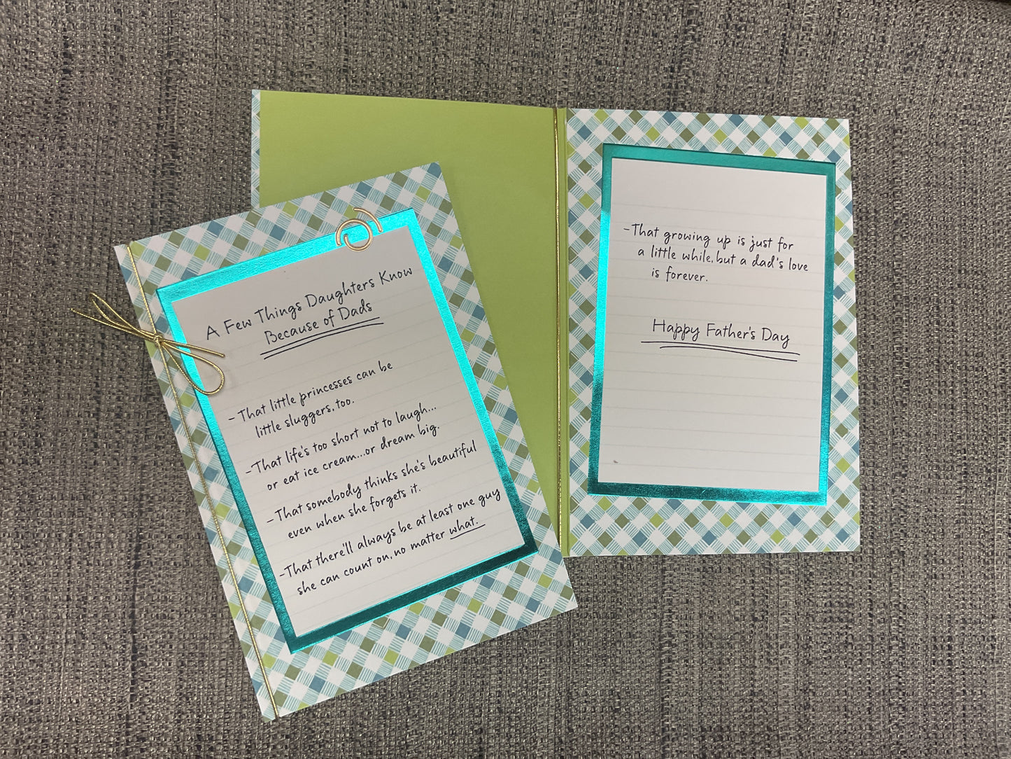 Dad from Daughter - Father’s Day Card