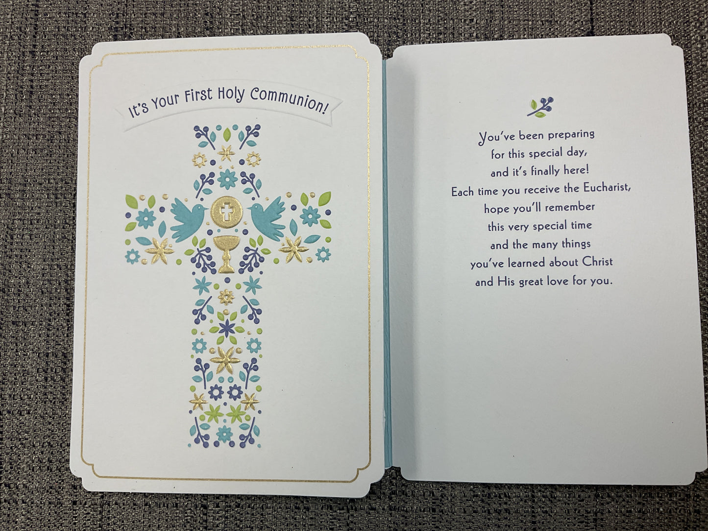 First Holy Communion