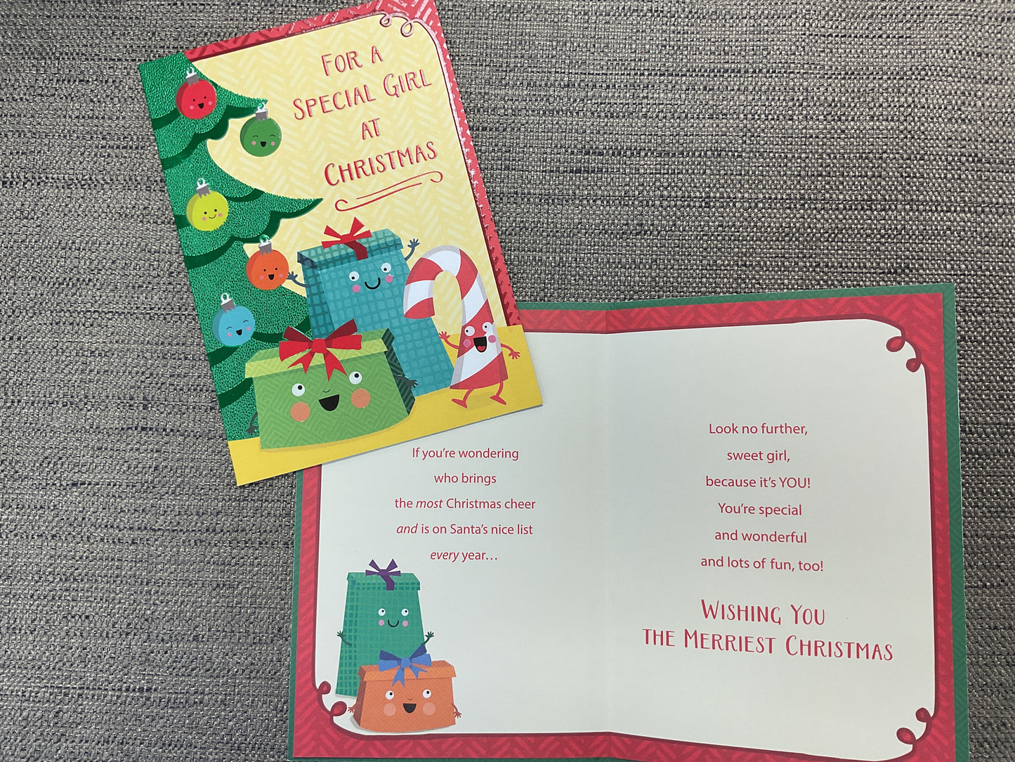 Special Girl - Christmas Card