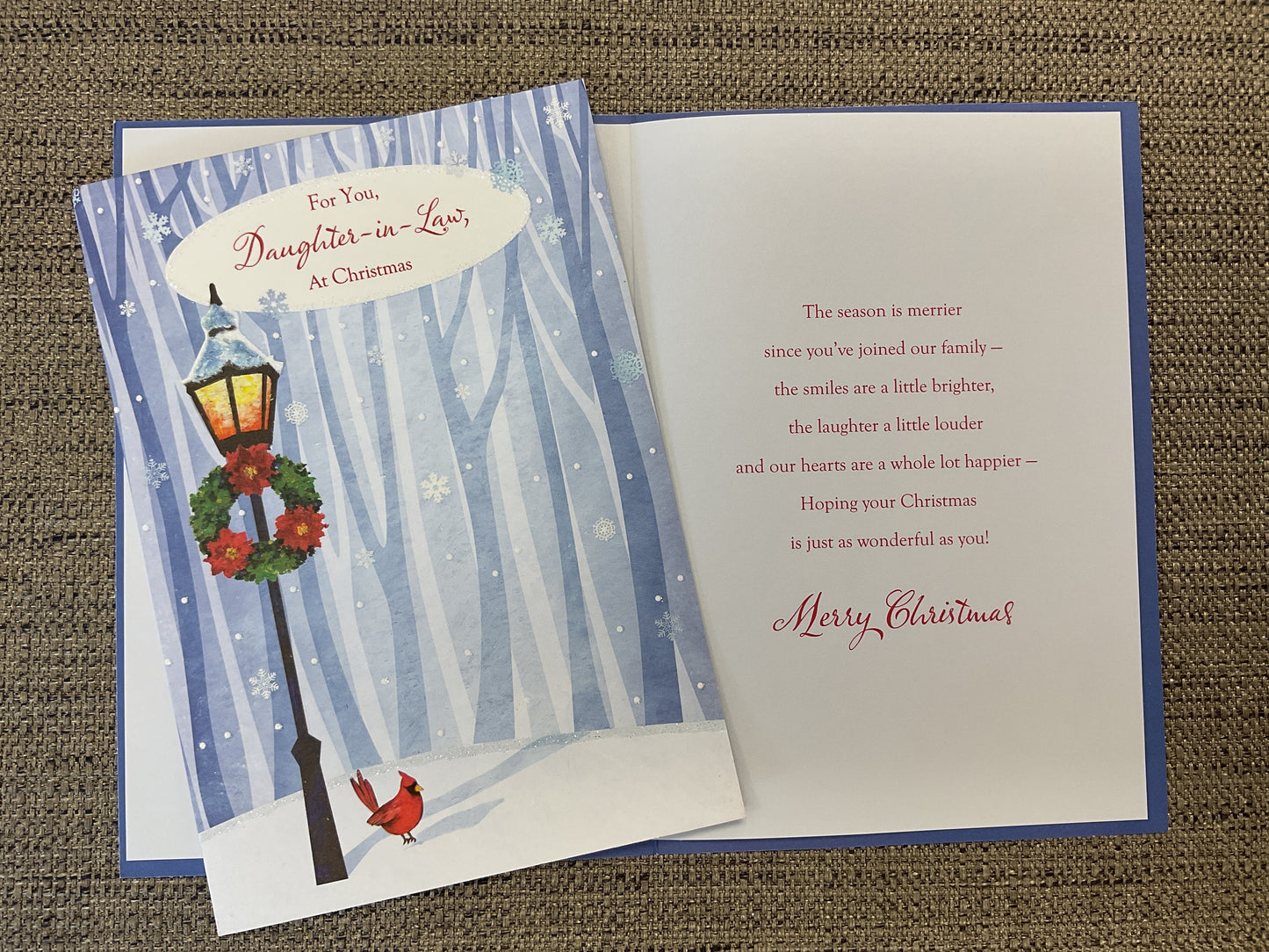 Daughter-in-Law Christmas Card