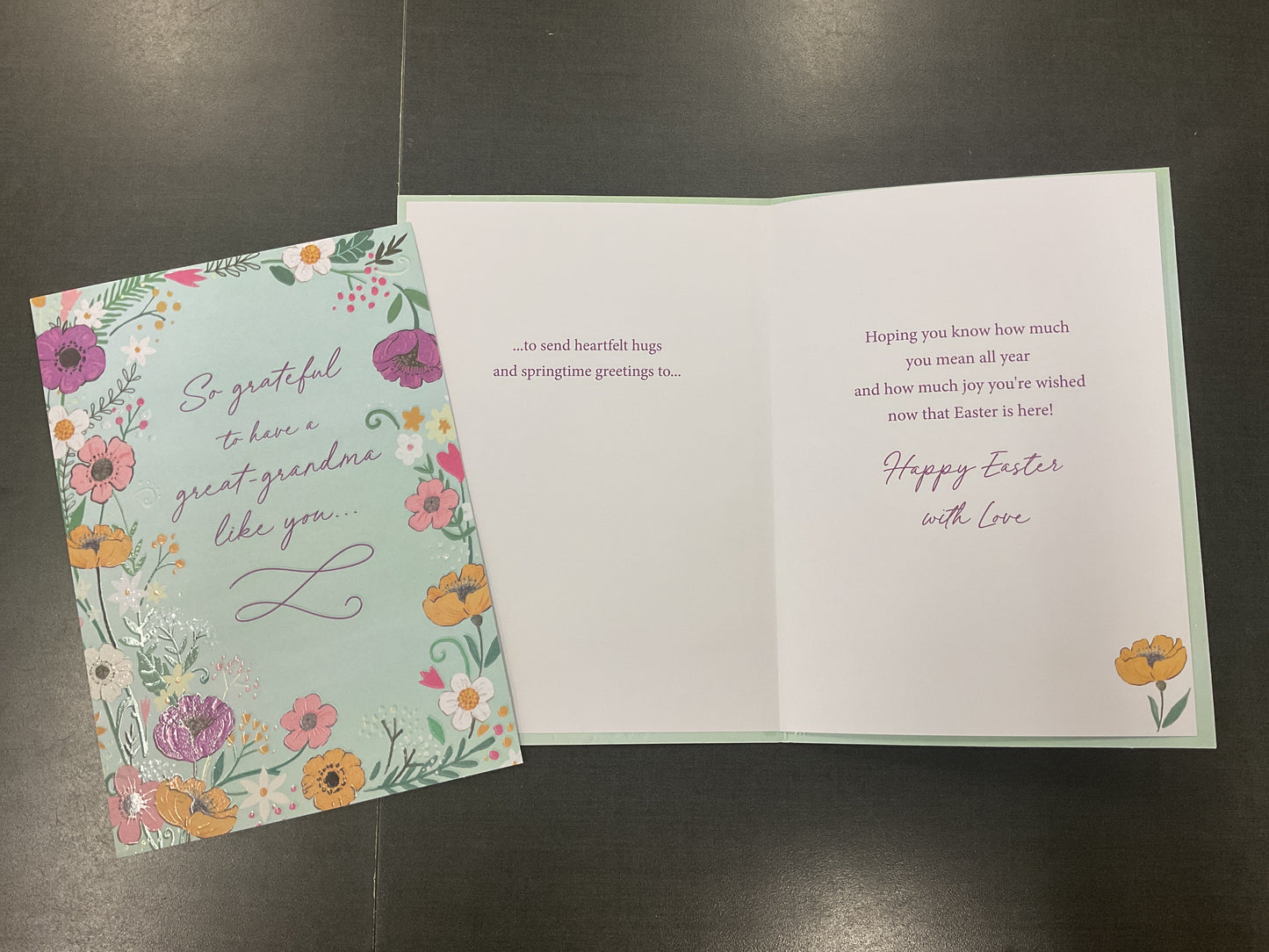 Great Grandma Easter Card