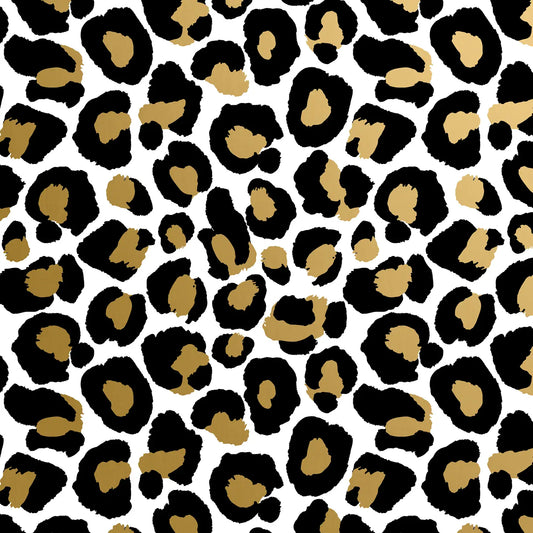 Black Gold Leopard - Wrap - Rolls