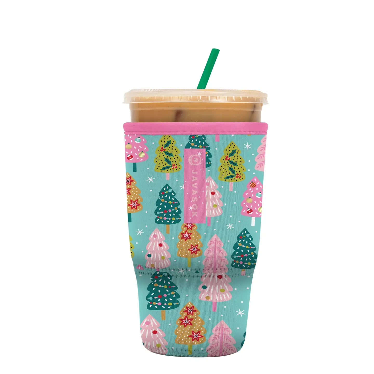 Java Sok Cold Cup Sleeve Winter Designs