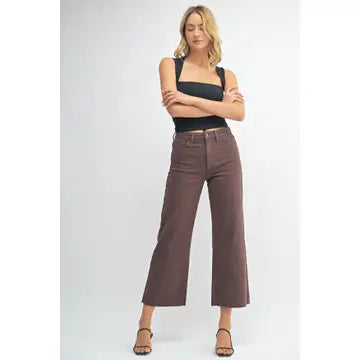 Slim Wide Leg Jean
