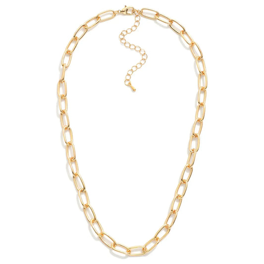 Paperclip Chain Necklace