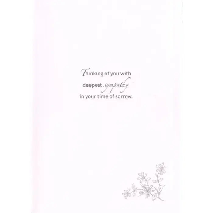 Sympathy Loss of Wife Card