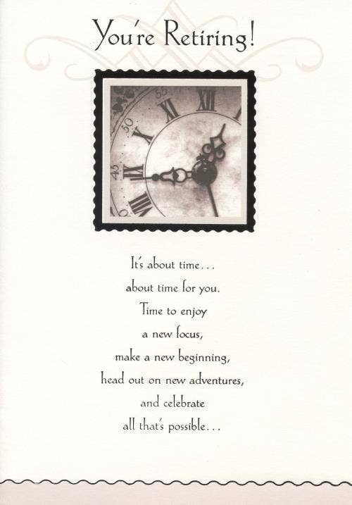 Retirement Card