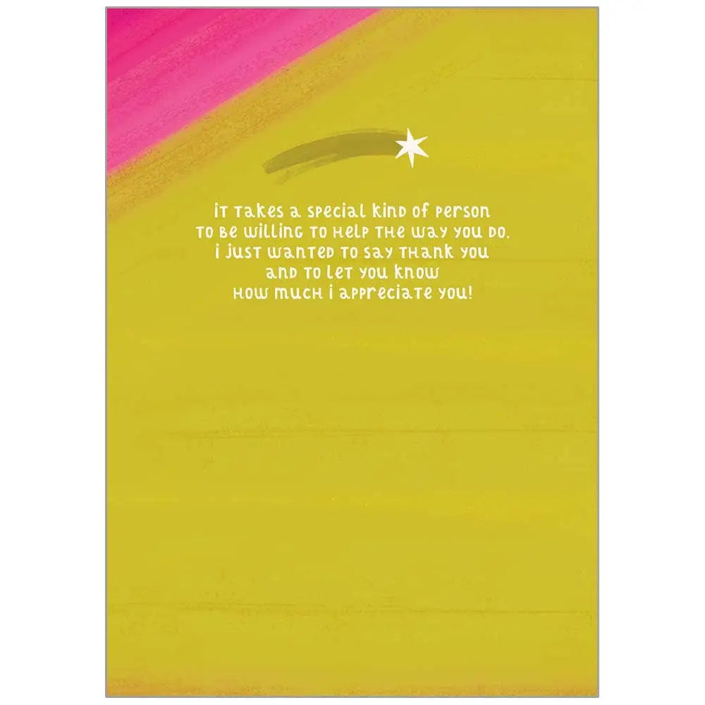 More People Like You - Faith Thank You Help Card