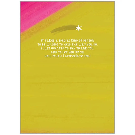 More People Like You - Faith Thank You Help Card