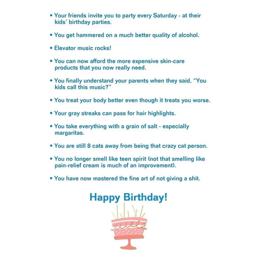 Humor 40th Birthday Card