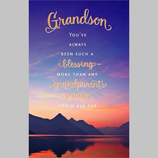 Grandson Birthday Card