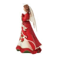 Jim Shore Red Christmas Angel Figurine