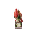 Cardinal Pair on Pedestal Figurine "Faith, Joy, and Hope"