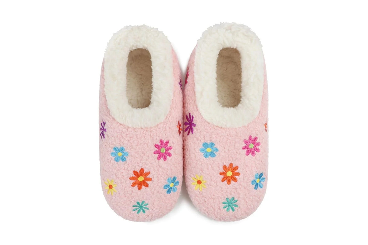 Snoozies Mini Embroidered Slipper Socks