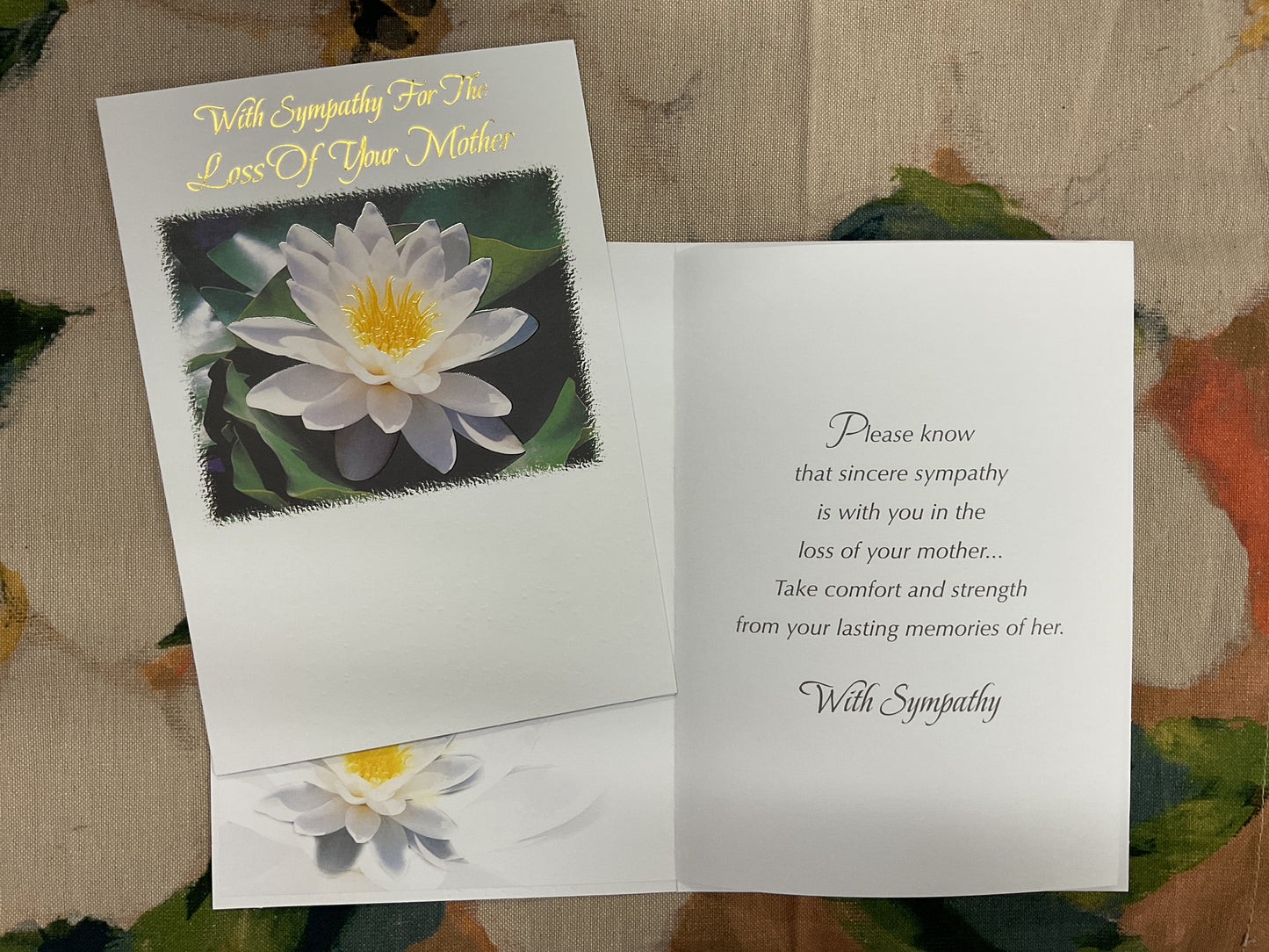 Loss of Mother Card