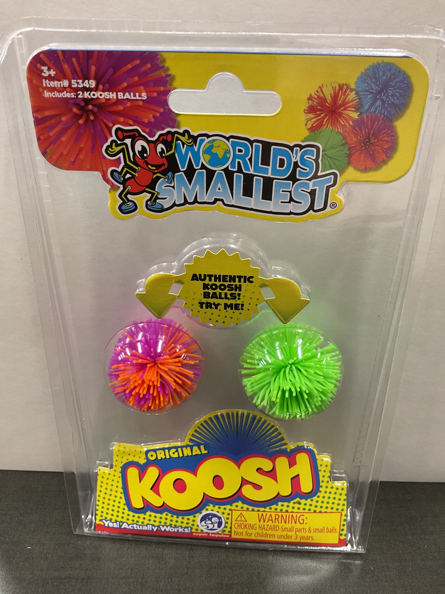 World's Smallest Koosh - 2 Pack