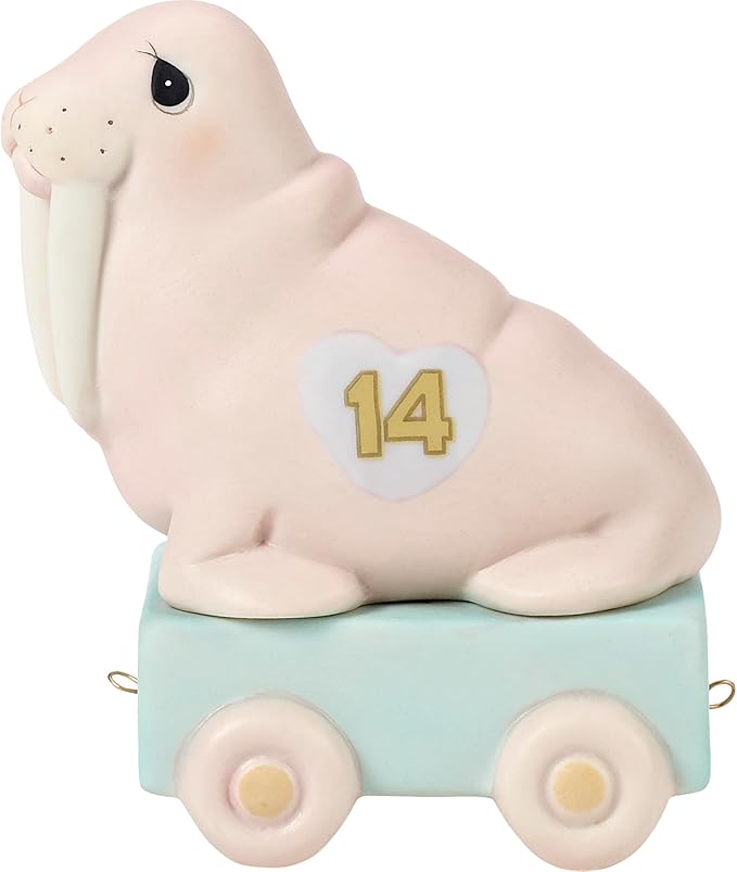 Birthday Animal Train - Precious Moments