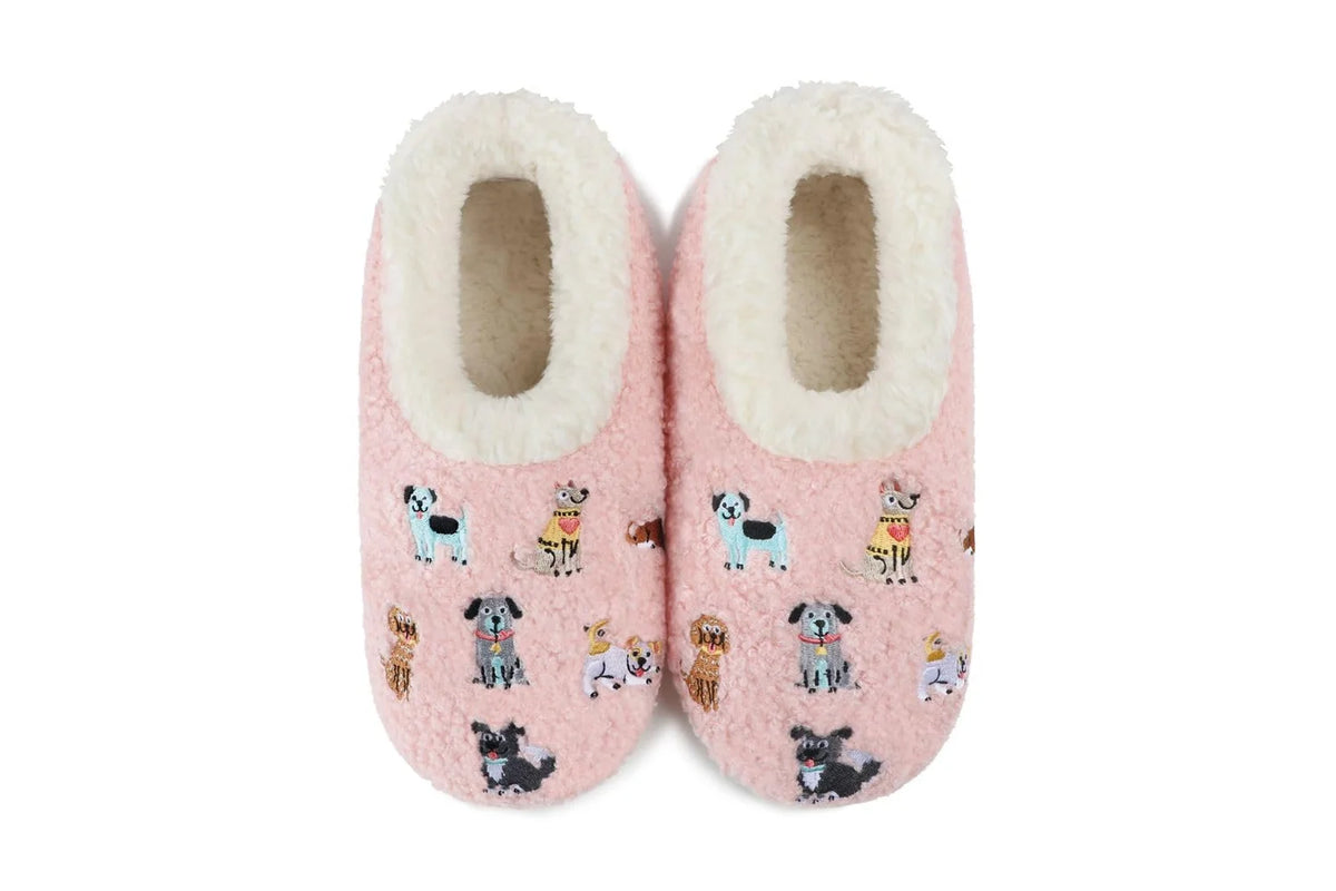 Snoozies Mini Embroidered Slipper Socks