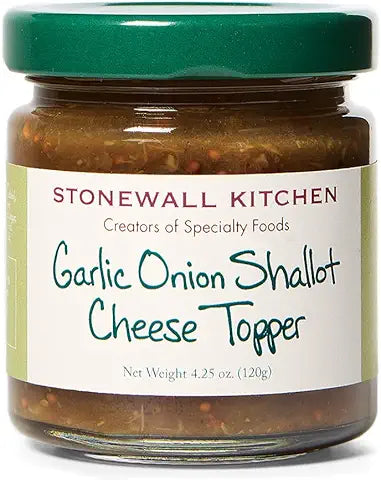 Garlic Onion Shallot Cheese Topper