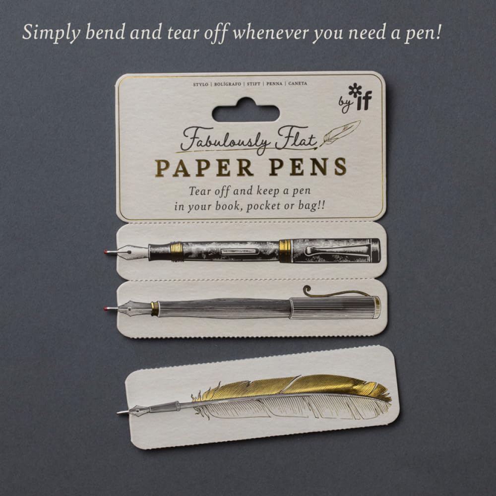 Fabulously Flat Paper Pens