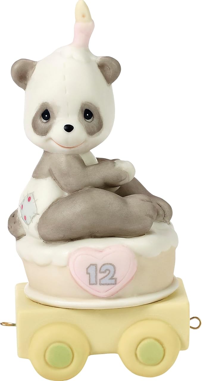 Birthday Animal Train - Precious Moments