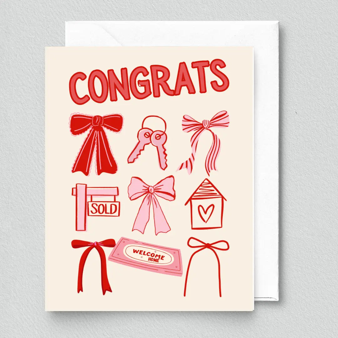 Congrats On New Home Greeting Card
