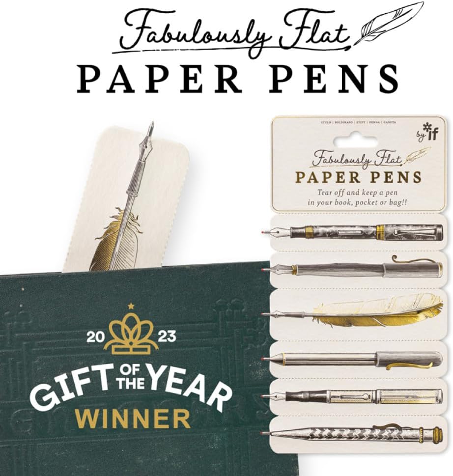 Fabulously Flat Paper Pens