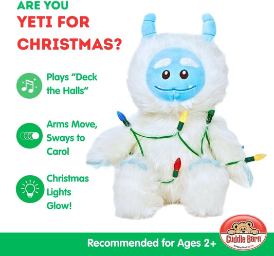 Yeti for Christmas | Animated Musical Yeti Soft Fluffy Plush Toy