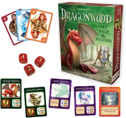 Dragonwood:  A Game of Dice & Daring Board Game
