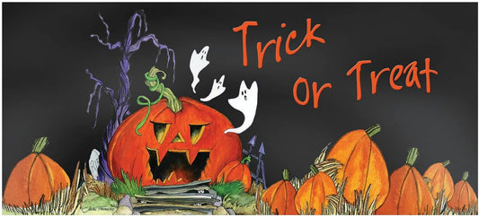 Scary Trick or Treat Sassafras Switch Mat