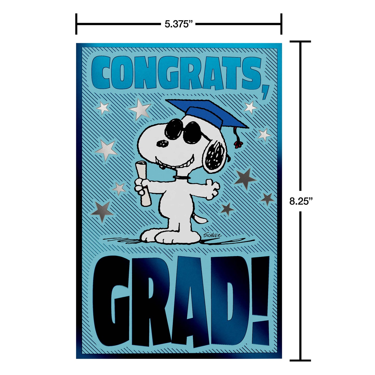 Graduation Greeting Card – Peanuts™ Snoopy “Congrats, Grad!”