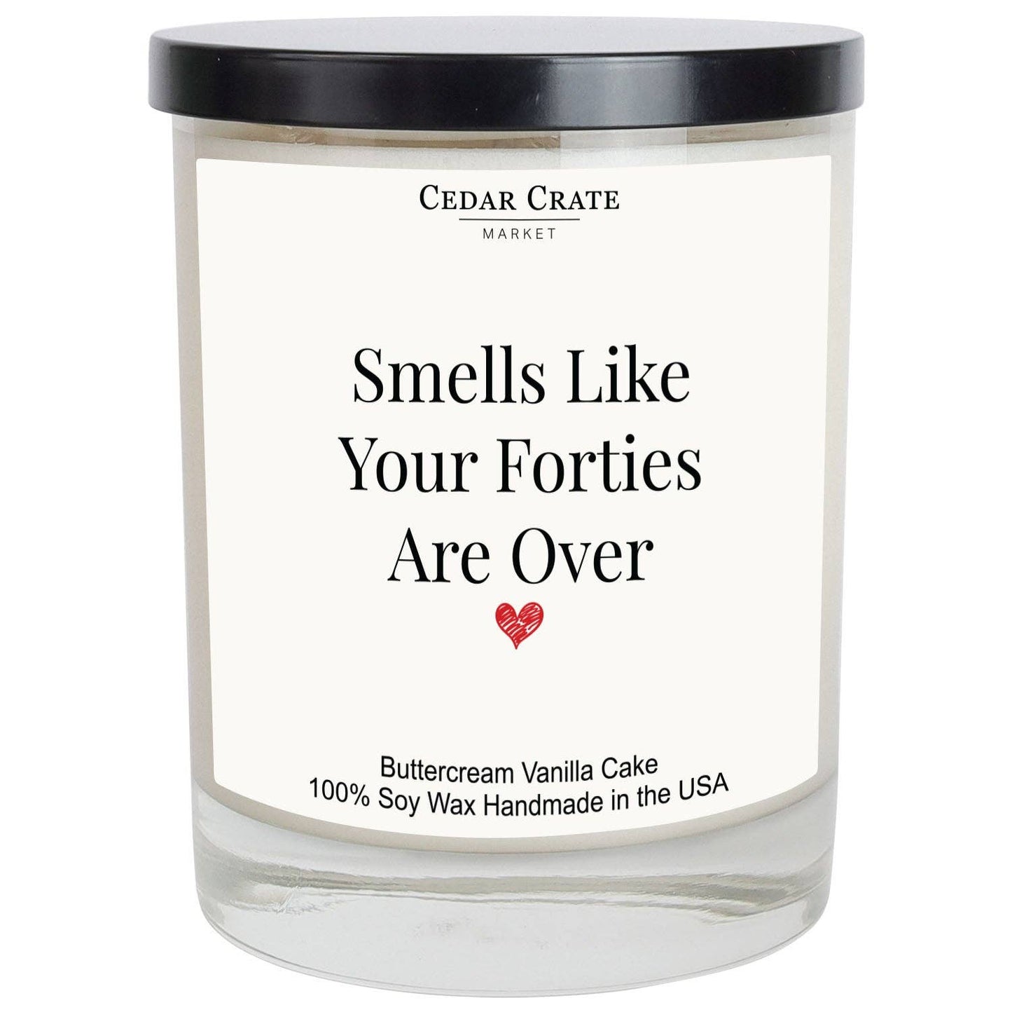 50th Birthday Candle - Smells Like Your Forties Are Over