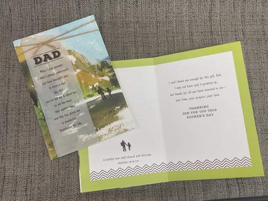 Dad *Religious* - Father’s Day Card