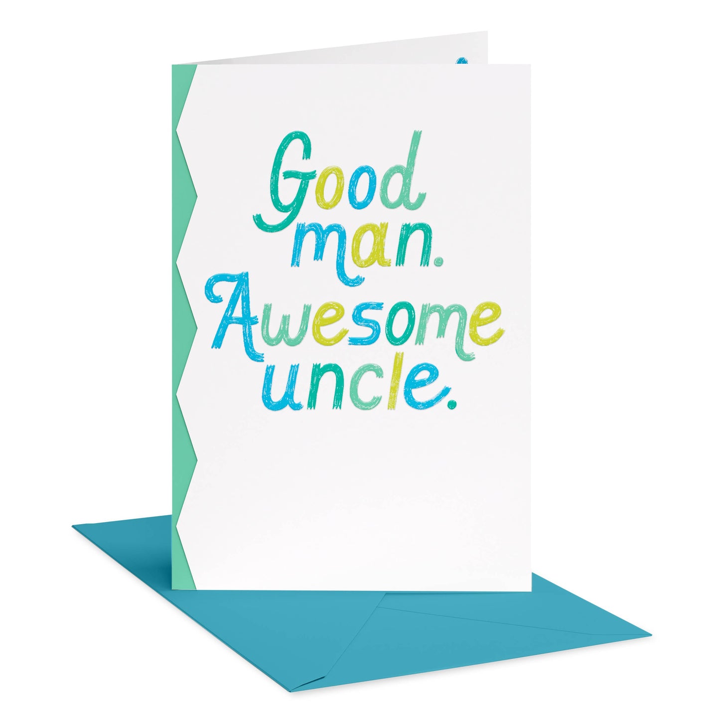 Birthday Card for Uncle (Good Man, Awesome Uncle)