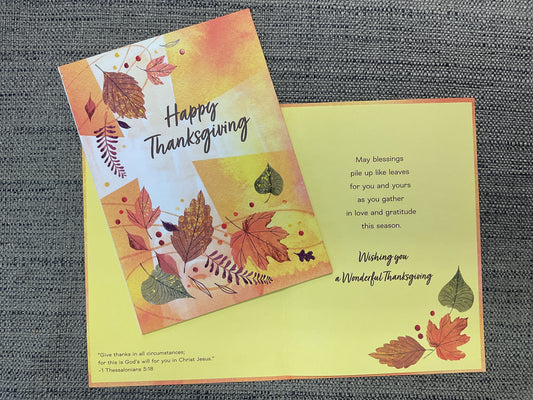 Religious Thanksgiving Card