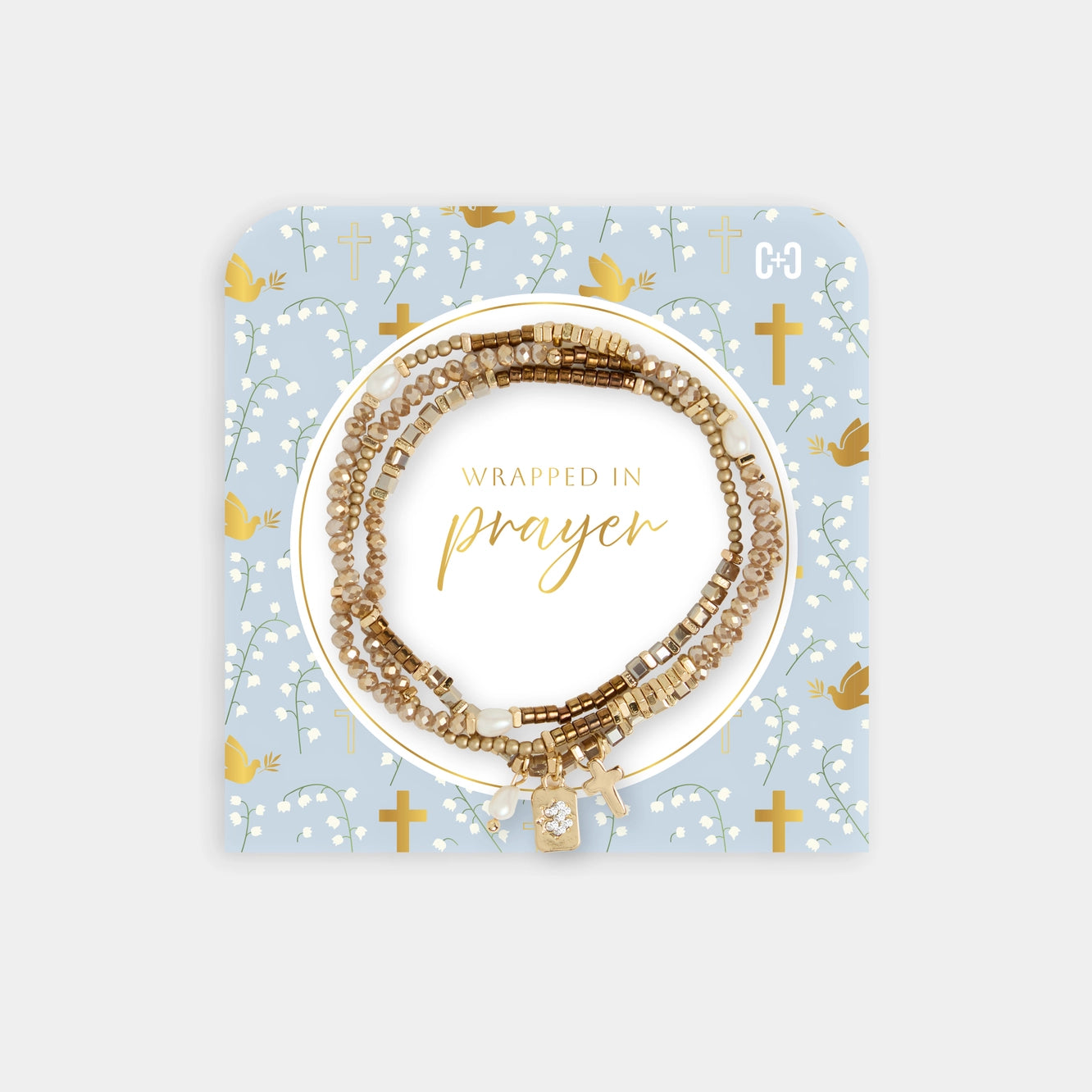 Wrapped in Prayer Bracelet Asst