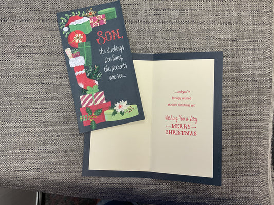 Son Christmas Card