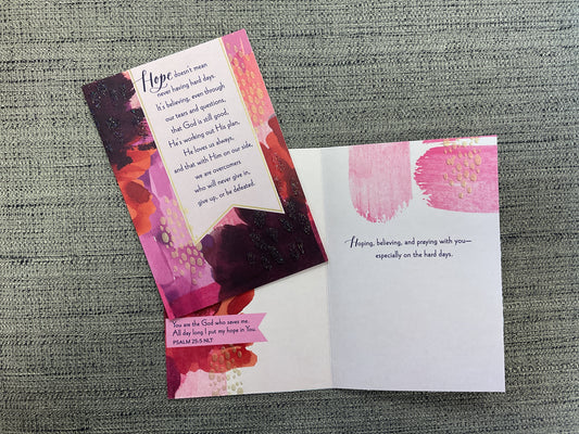 Encouragement Religious Card