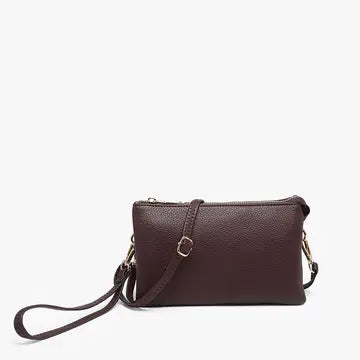 Riley 3 Compartment Crossbody/Wristlet