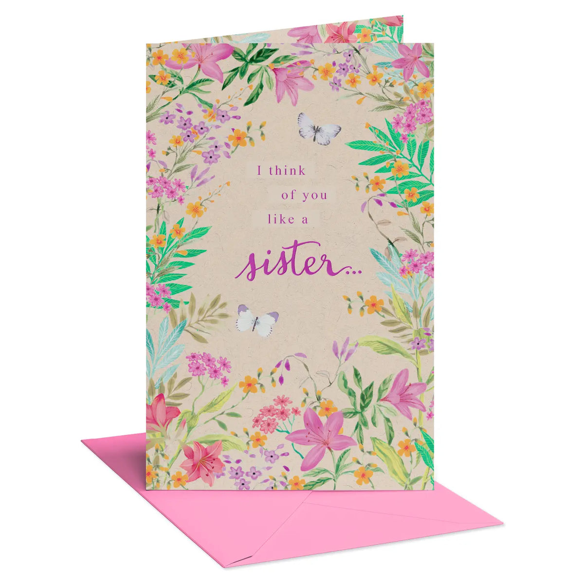 Friend Birthday Card - Like A Sister