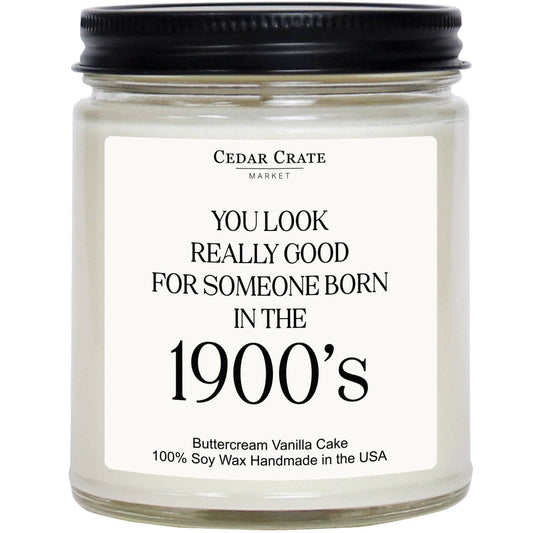 Funny Birthday Candle - Born In The 1900's