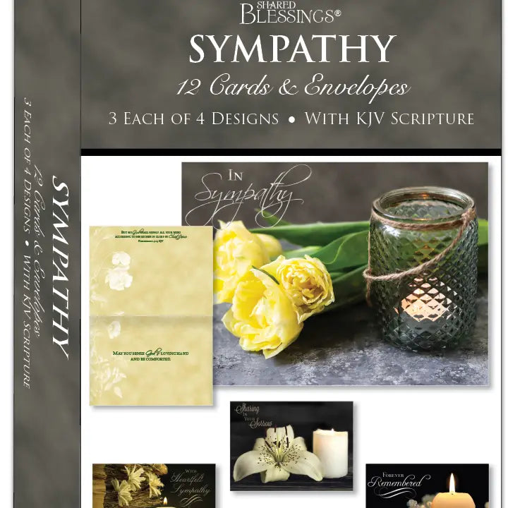 Sympathy - Candles Boxed Sympathy Cards