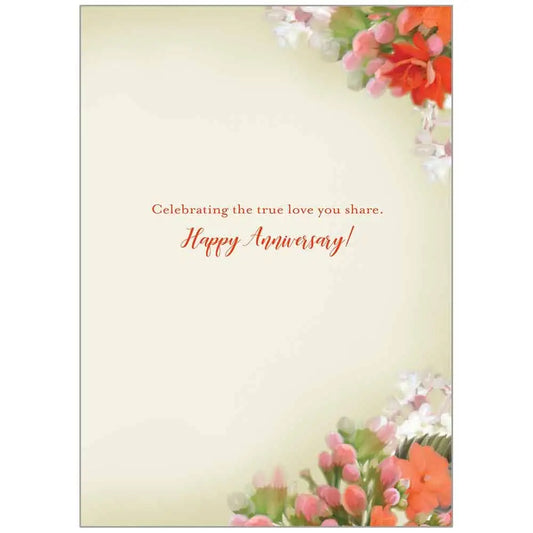 Love Never Fails - Faith Anniversary Card
