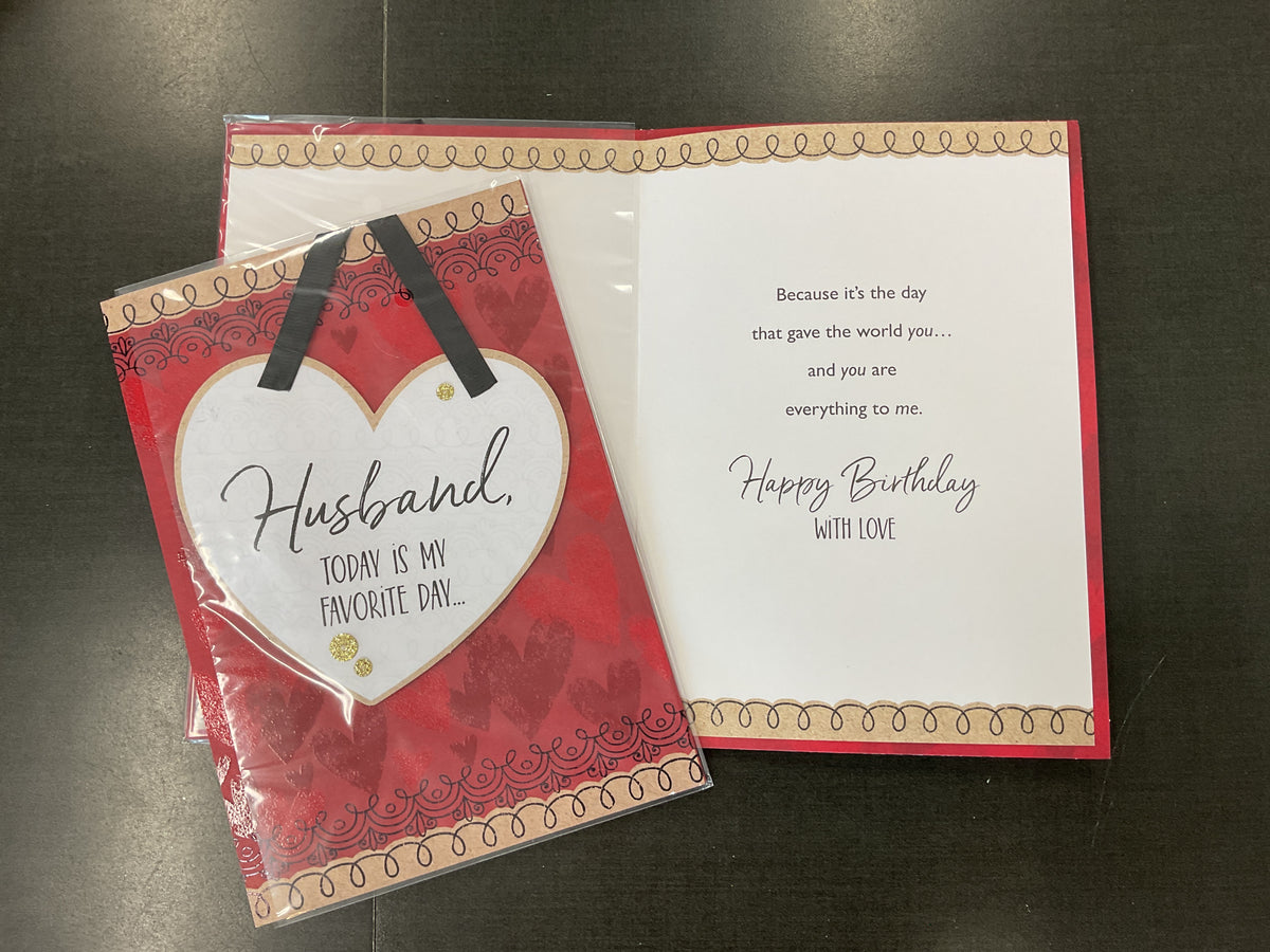 Husband Birthday Card
