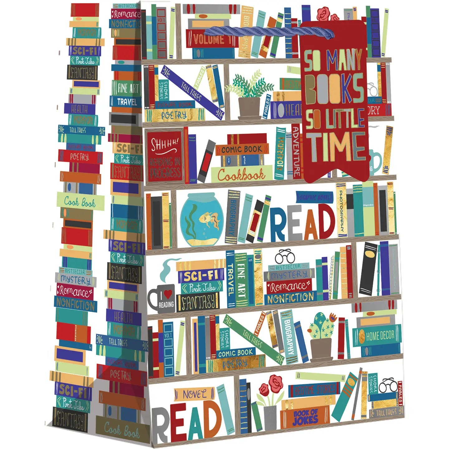 Books - Medium Gift Bag