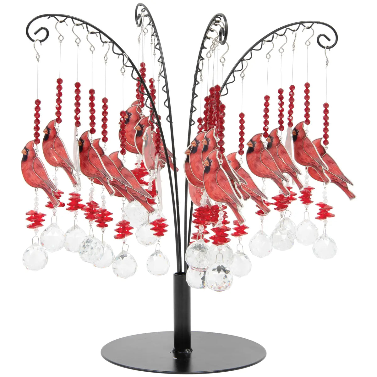 Cardinal Crystal Suncatcher