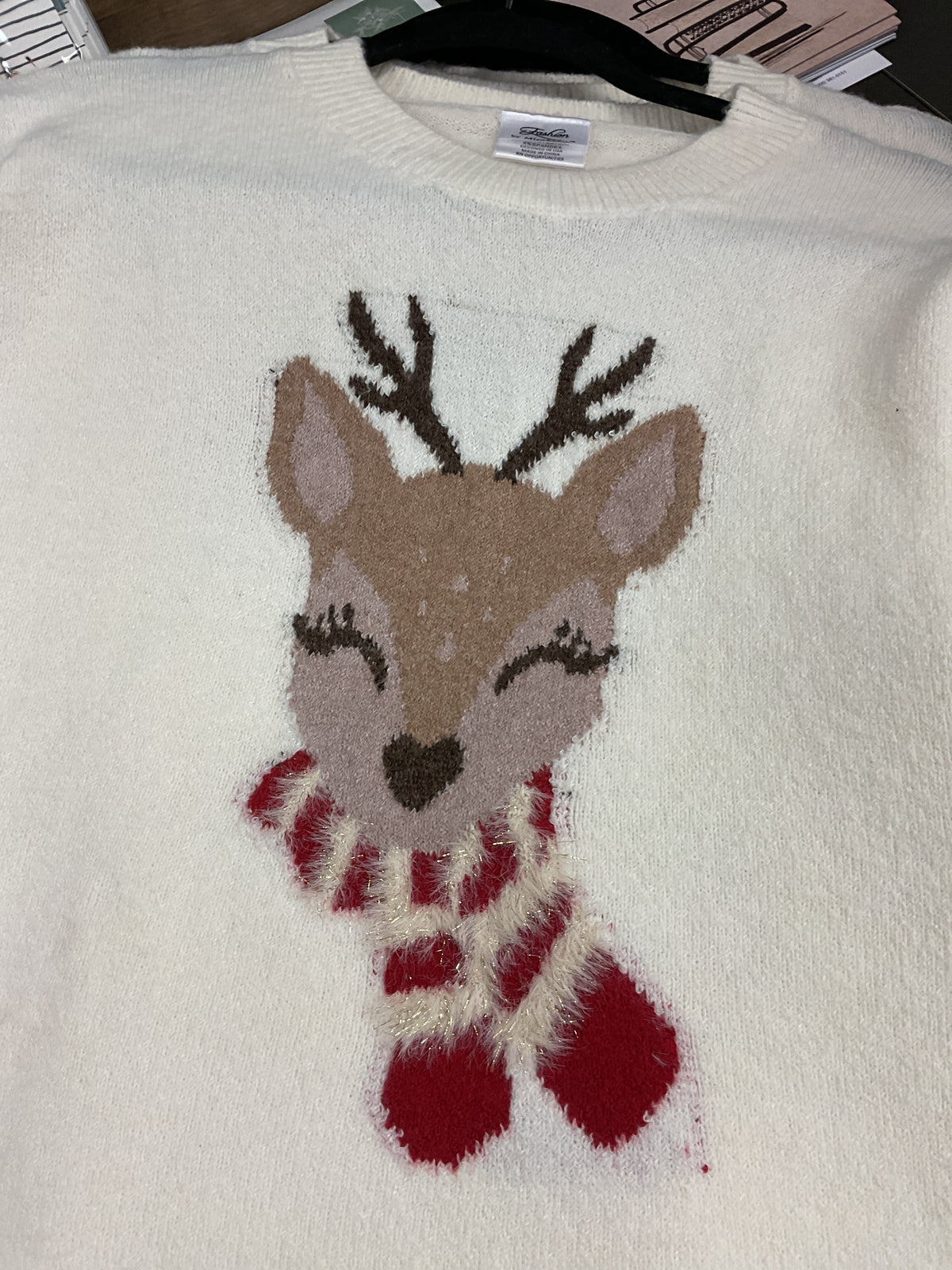 Cozy Reindeer Sweater