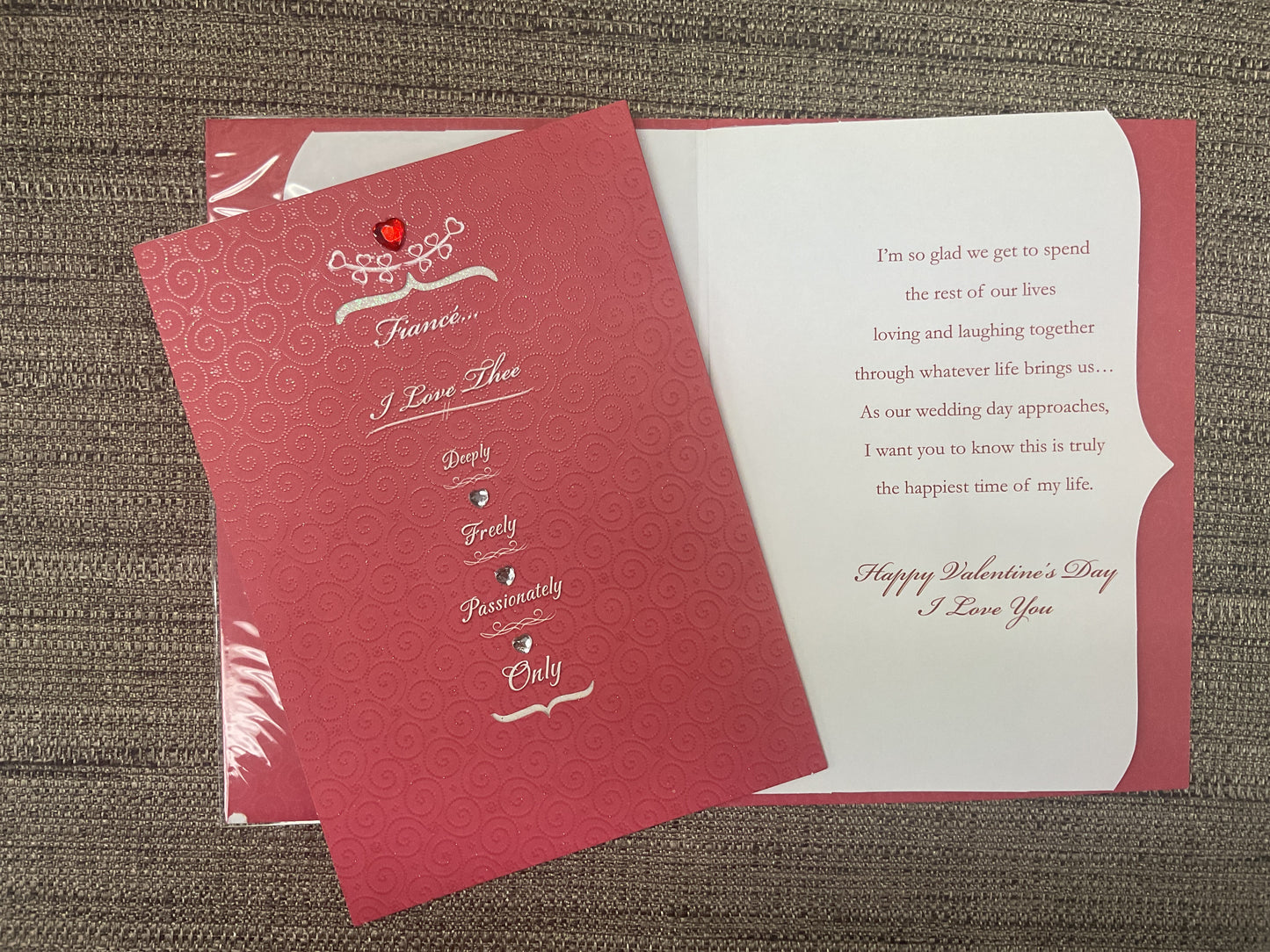 Fiancé - Valentine’s Day Card