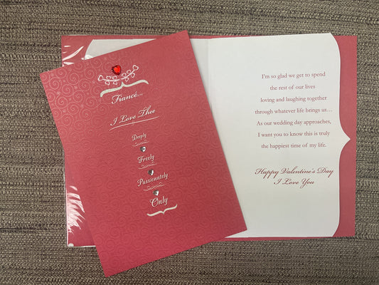 Fiancé - Valentine’s Day Card