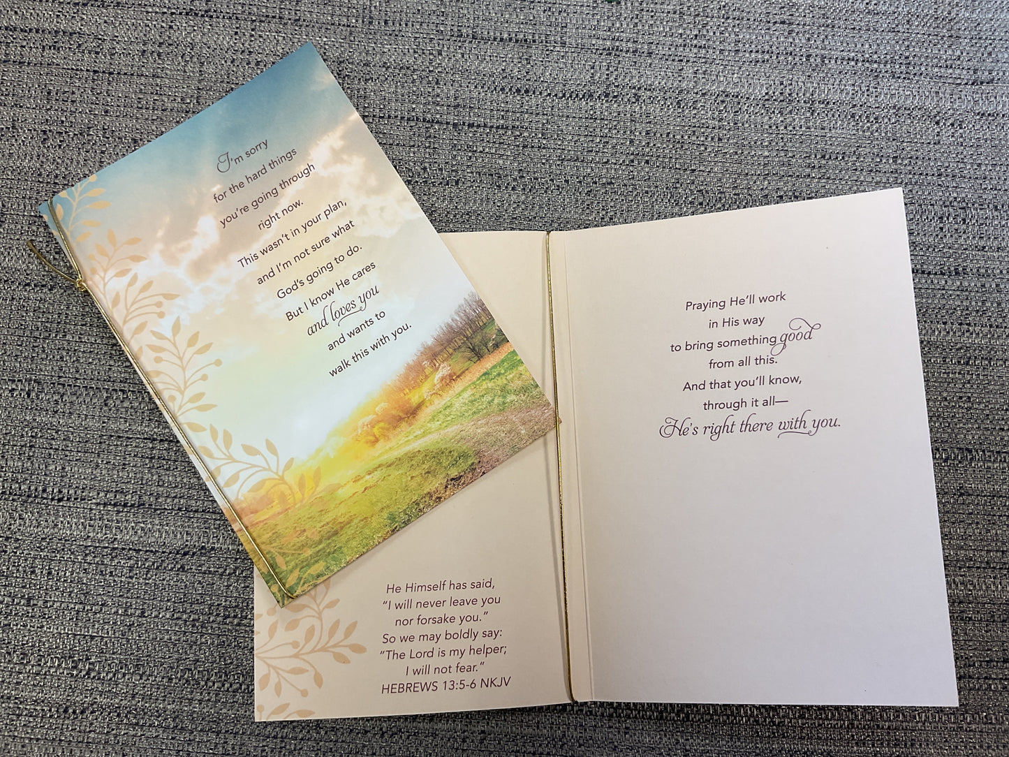 Difficult Relationship Religious Card